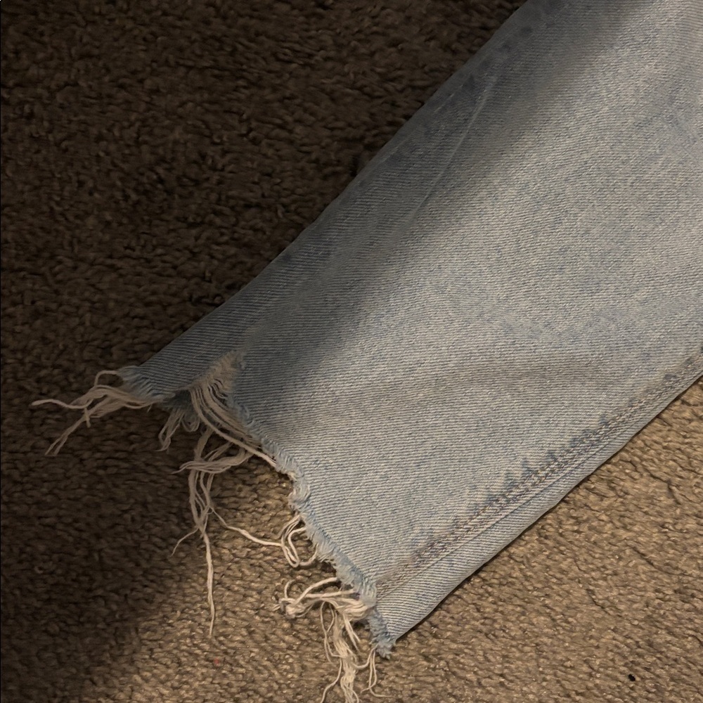 American Eagle Outfitters Light Blue Boyfriend Jeans - Picture 5 of 5